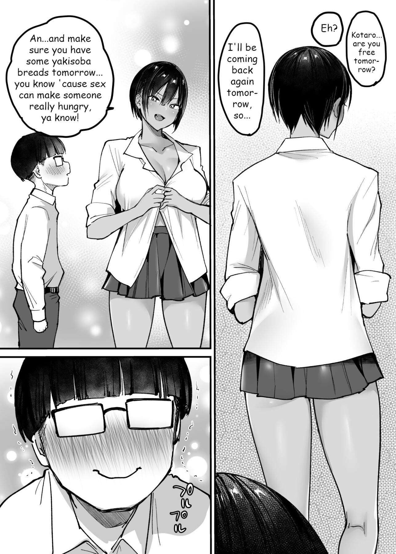 Hentai Manga Comic-My tall boyish childhood friend wants to be hugged-Read-49